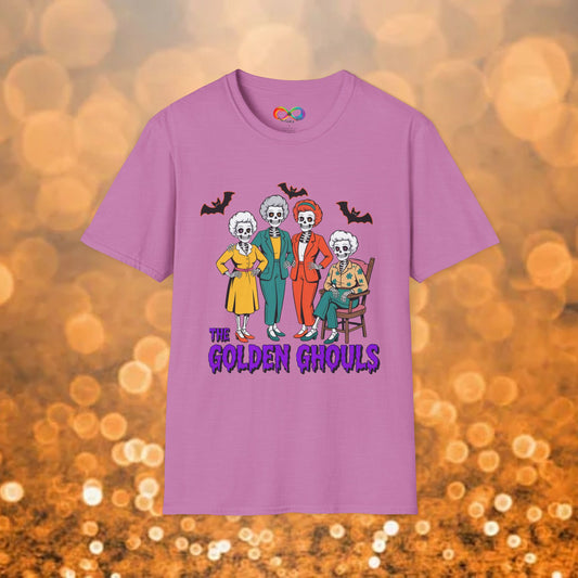 Spooky Halloween Tee, Skeletons Graphic Shirt, Fun Costume Top, Unique Gift, Holiday Apparel