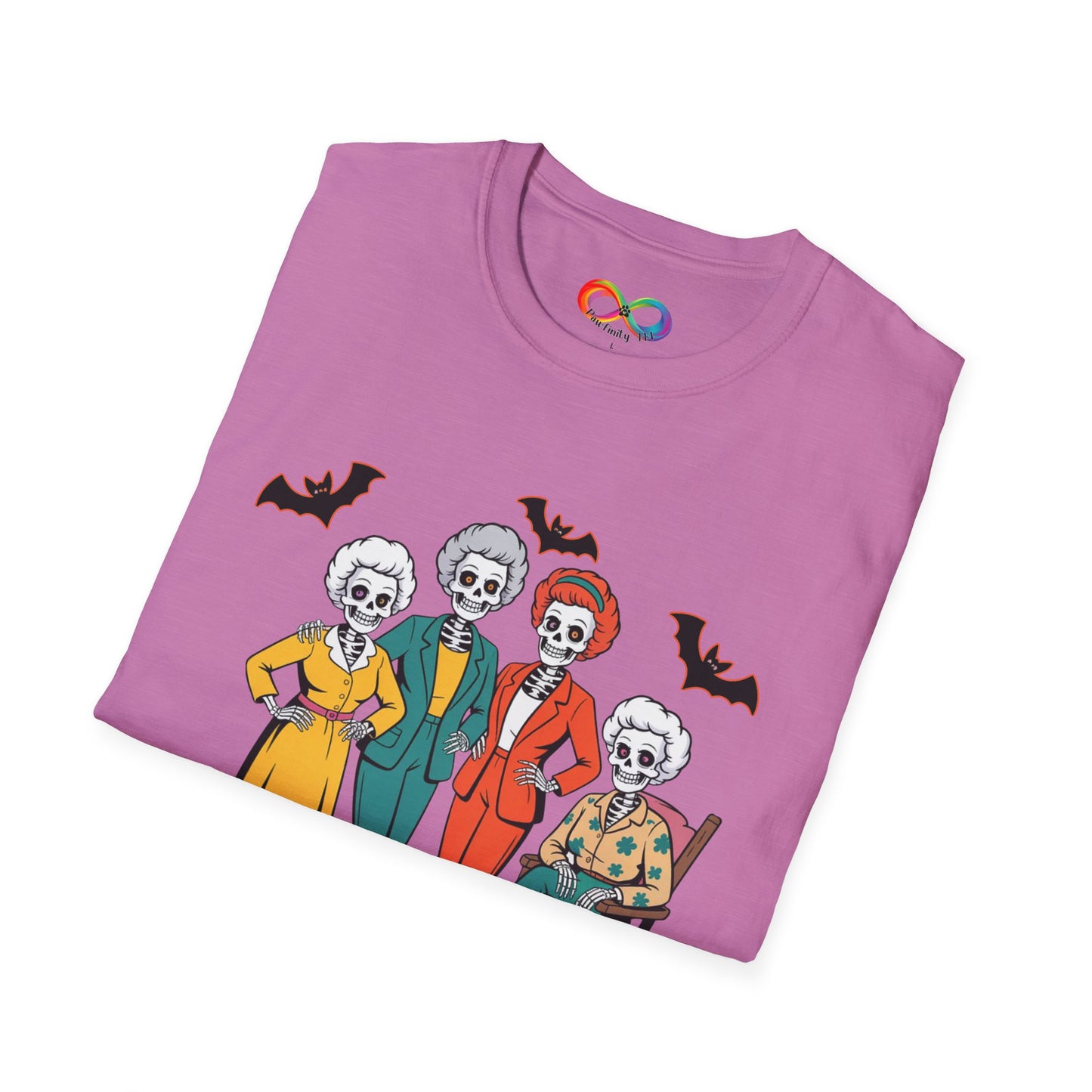 Spooky Halloween Tee, Skeletons Graphic Shirt, Fun Costume Top, Unique Gift, Holiday Apparel