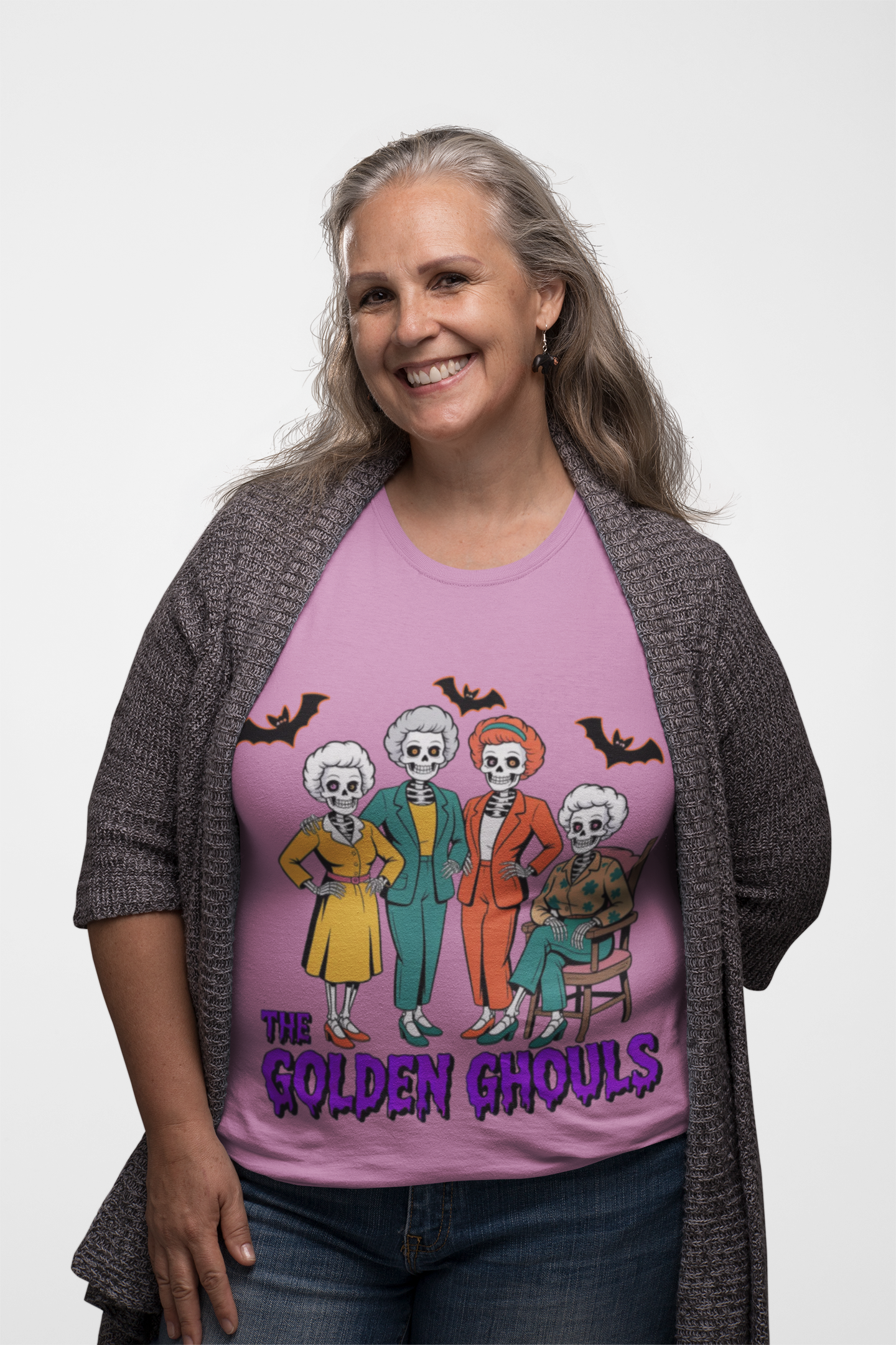 Spooky Halloween Tee, Skeletons Graphic Shirt, Fun Costume Top, Unique Gift, Holiday Apparel