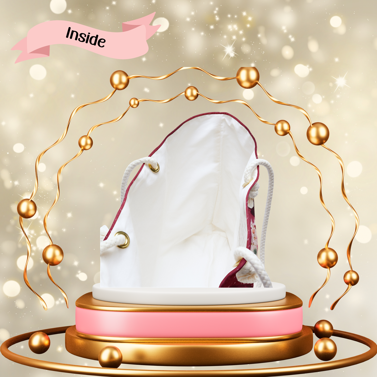 🎄Merry Christmas Weekender Bag – White Christmas Tree Holiday Bag, Large Festive Market Tote, Red & Gold Christmas Gift Bag, Holiday Shopper Festive Merry Christmas Weekender Bag