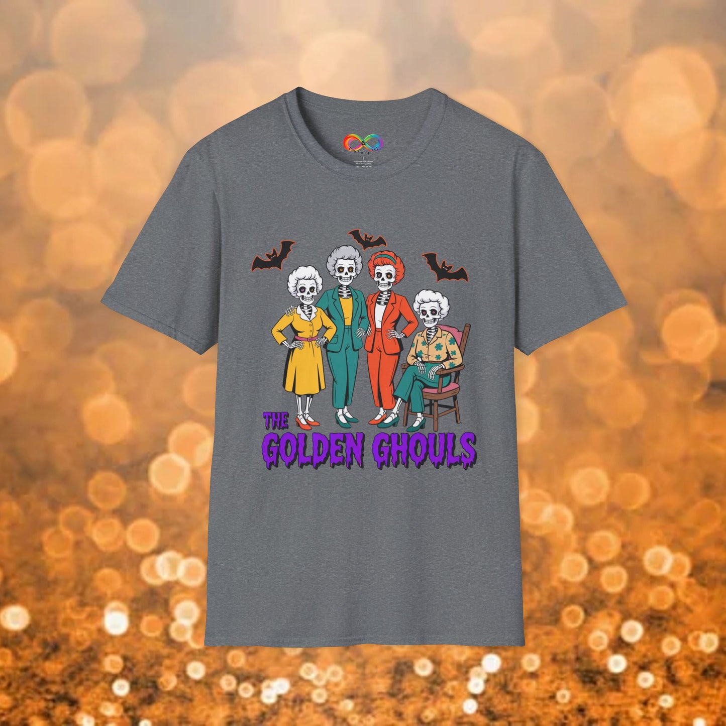 Spooky Halloween Tee, Skeletons Graphic Shirt, Fun Costume Top, Unique Gift, Holiday Apparel