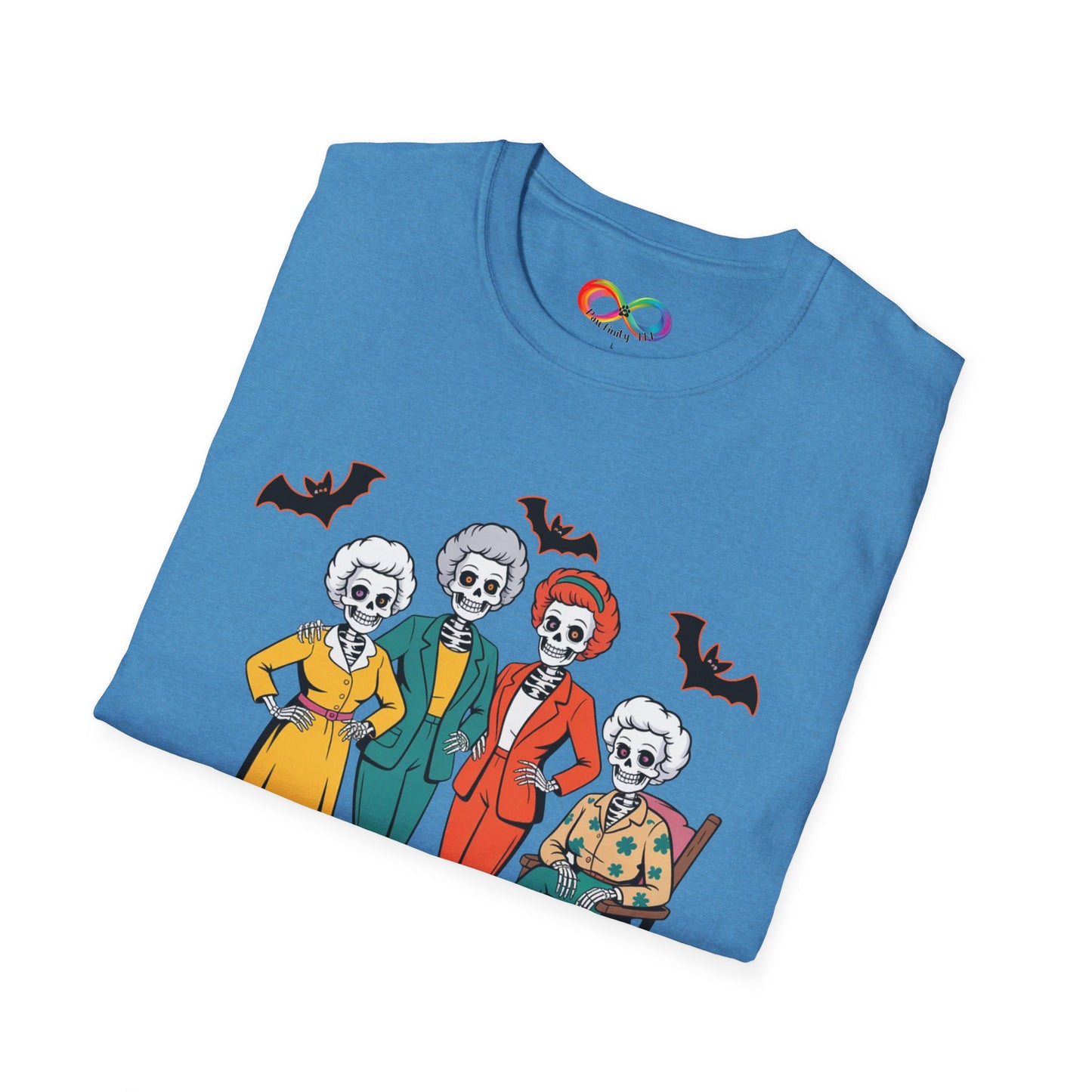 Spooky Halloween Tee, Skeletons Graphic Shirt, Fun Costume Top, Unique Gift, Holiday Apparel