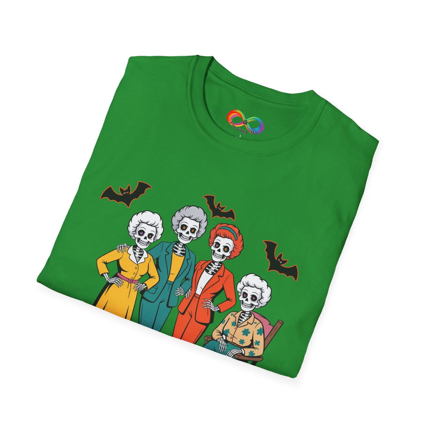 Spooky Halloween Tee, Skeletons Graphic Shirt, Fun Costume Top, Unique Gift, Holiday Apparel
